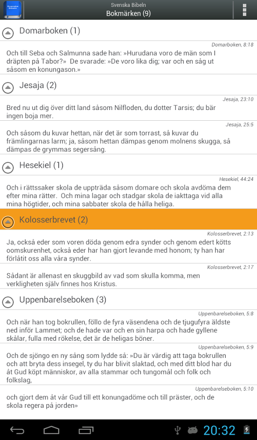 Svenska Bibeln截图5