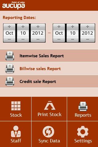 Mobile Bluetooth Bill printing截图3