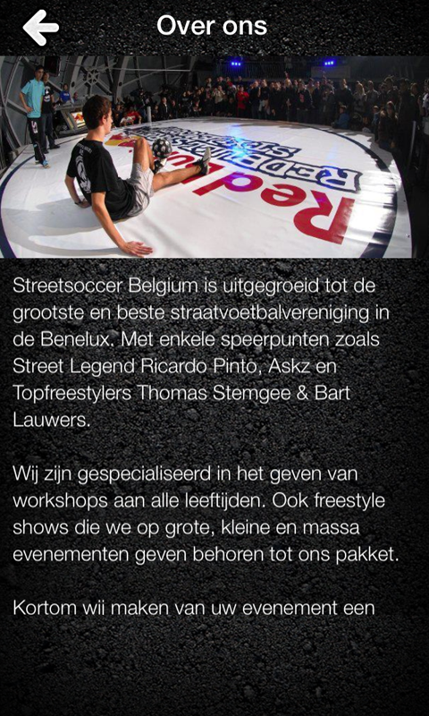 Streetsoccer Belgium截图2