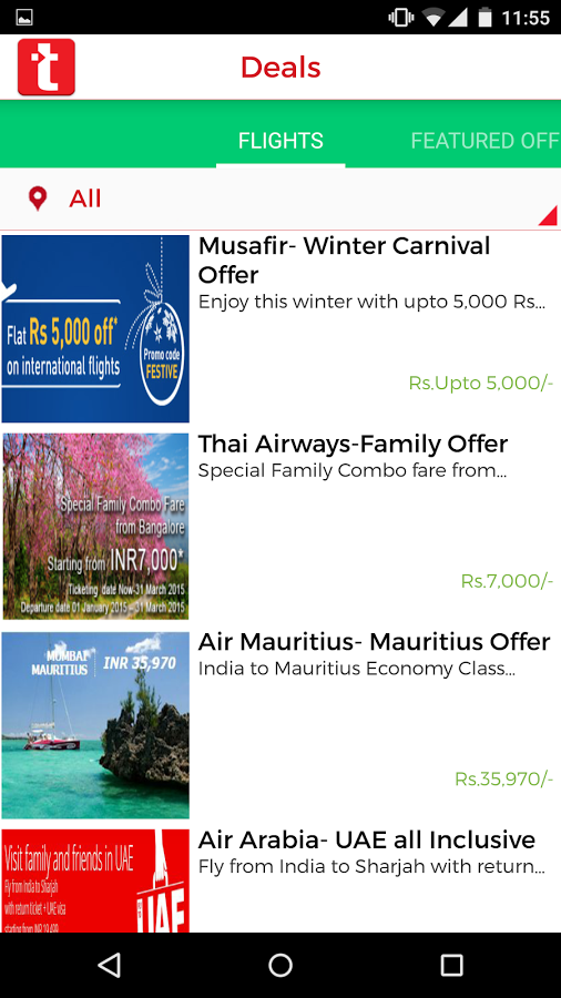 Tripsanta – Best Travel Deals截图2