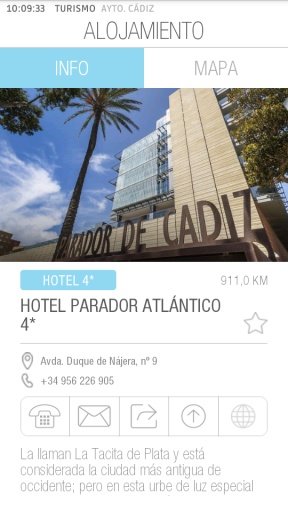 App Oficial Turismo de Cádiz截图1