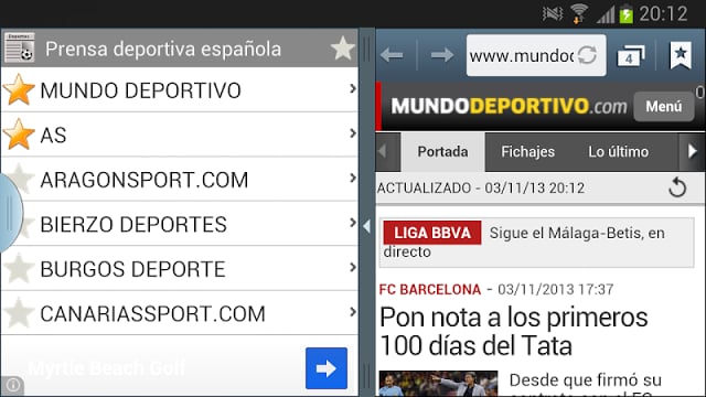 Prensa deportiva espa&ntilde;ol...截图10