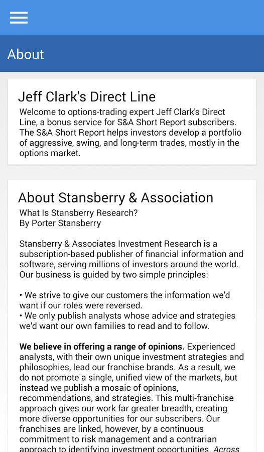 Jeff Clark’s Direct Lin...截图1