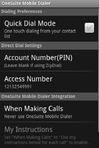 OneSuite Mobile Dialer截图2