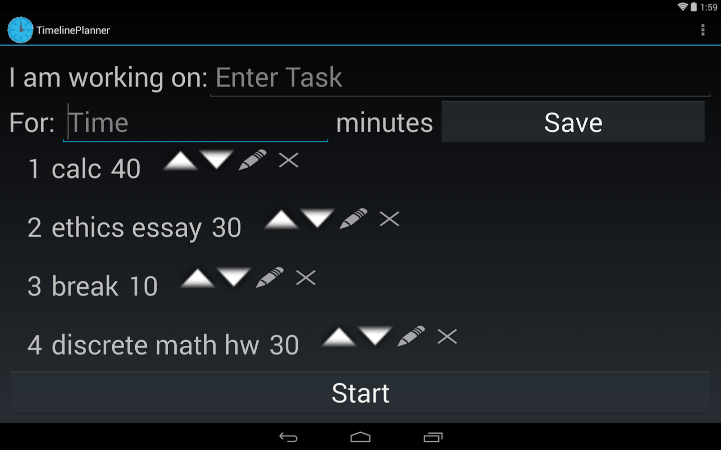 Quick n Easy Timeline Planner截图4