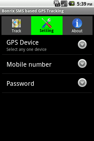 Bonrix SMS based GPS Tracking截图4