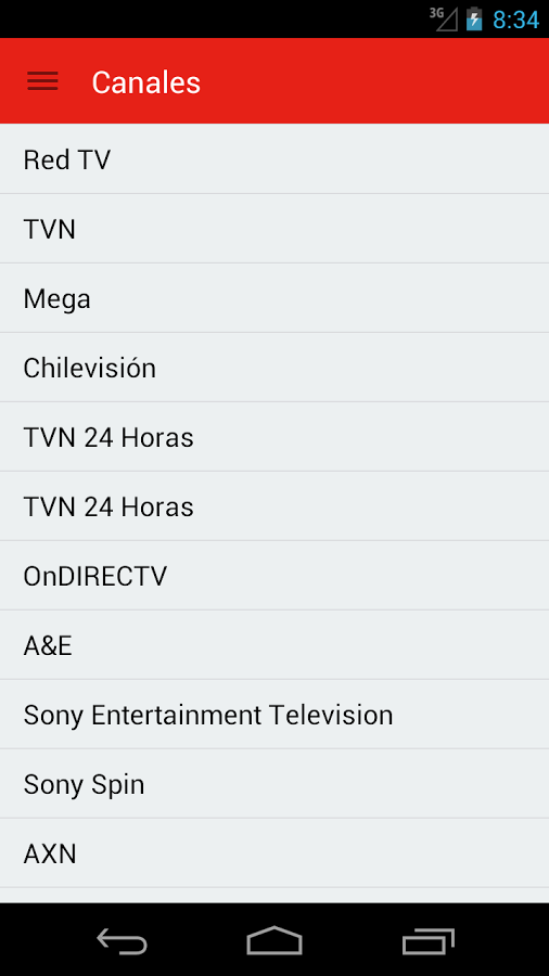 Televisión Chilena Gratis截图9