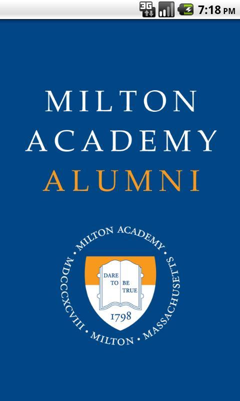 Milton Academy Alumni Mobile截图1