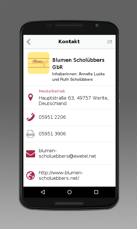 Blumen Scholübbers GbR截图5