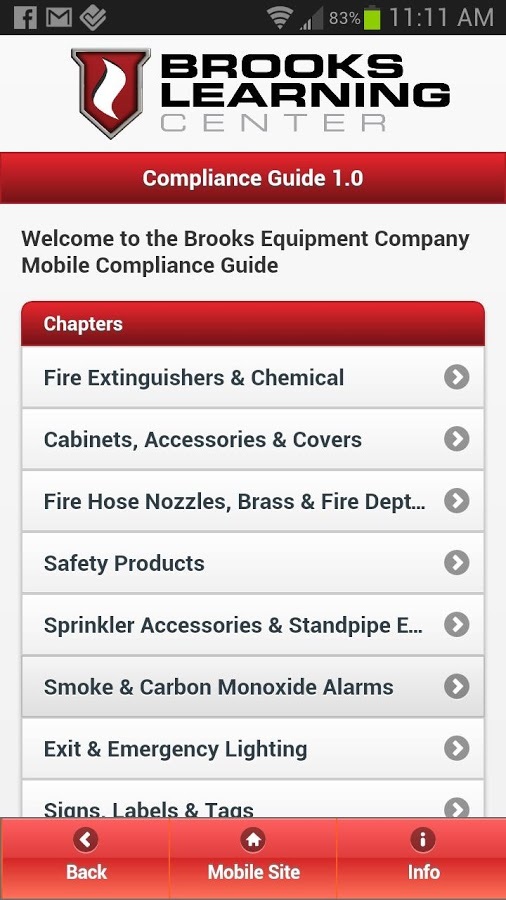 Brooks Compliance Guide截图2