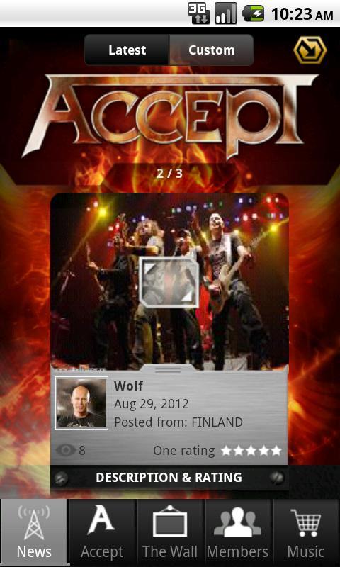 ACCEPT: Mobile Backstage截图2