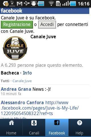 Canale Juve截图4