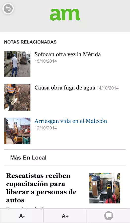 Periódico am para android截图3