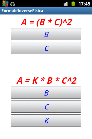 FORMULE INVERSE FISICA截图3