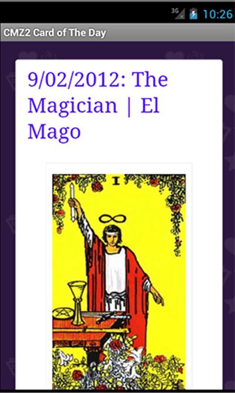 Tarot Card of the Day Free!截图1