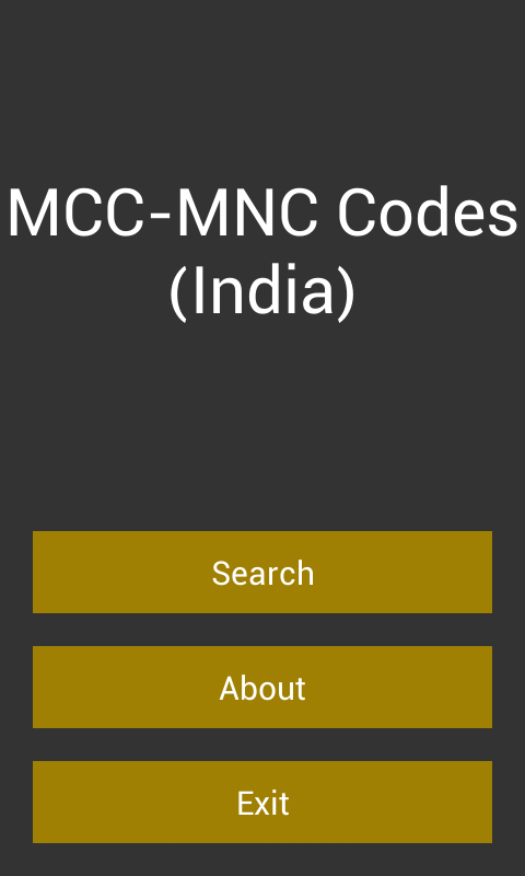 MCC-MNC Codes (India)截图1
