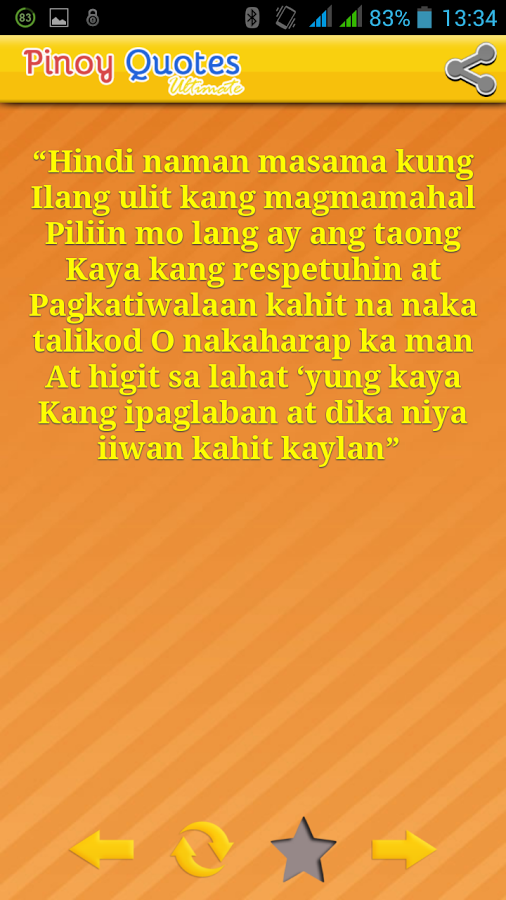 Pinoy Quotes Ultimate截图4