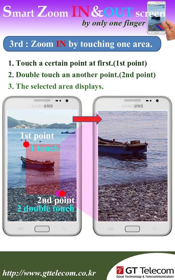 Smart zoom in and out screen截图4