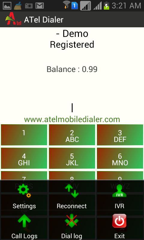 Atel Mobile Dialer截图5
