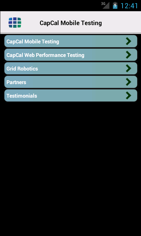 CapCal Mobile Testing截图2