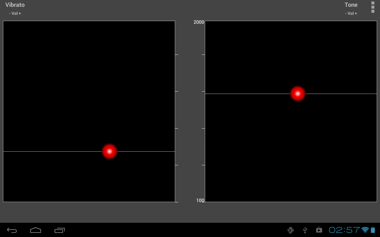 ThereDroid Theremin Synth截图1