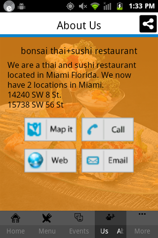 Bonsai Thai & Sushi Restaurant截图3