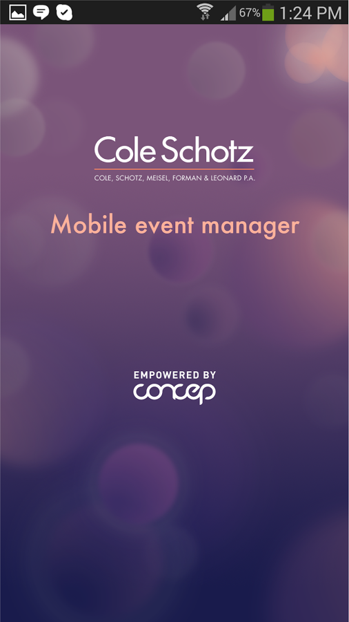 Cole Schotz Event Manager截图1