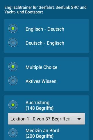 Vokabeln Bootssport + Seefunk截图11