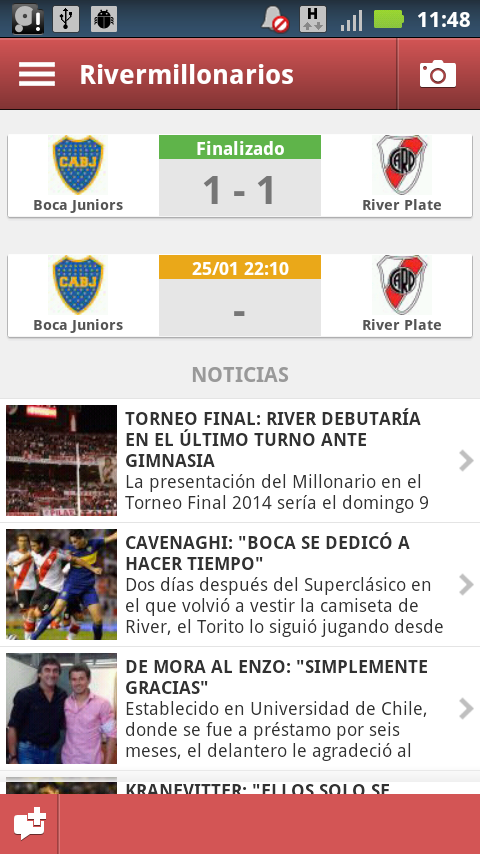 River Plate Rivermillonarios截图1