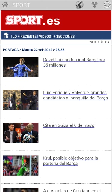 Prensa deportiva espa&ntilde;ol...截图7