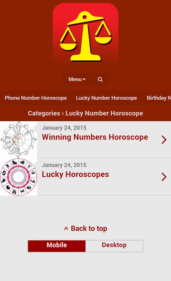 电话号码Horoskope截图1