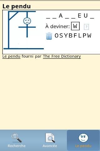 The Free Dictionary - French截图4