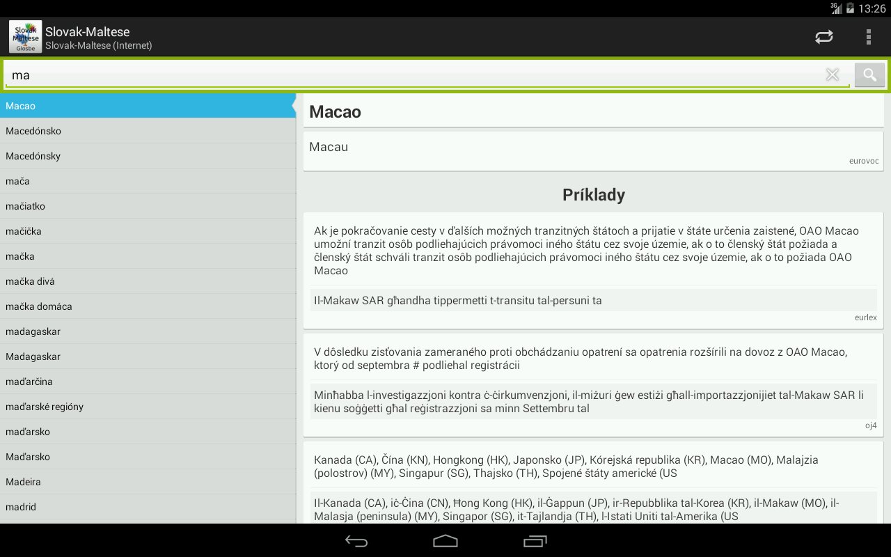 Slovak-Maltese slovn&iacute;k截图2