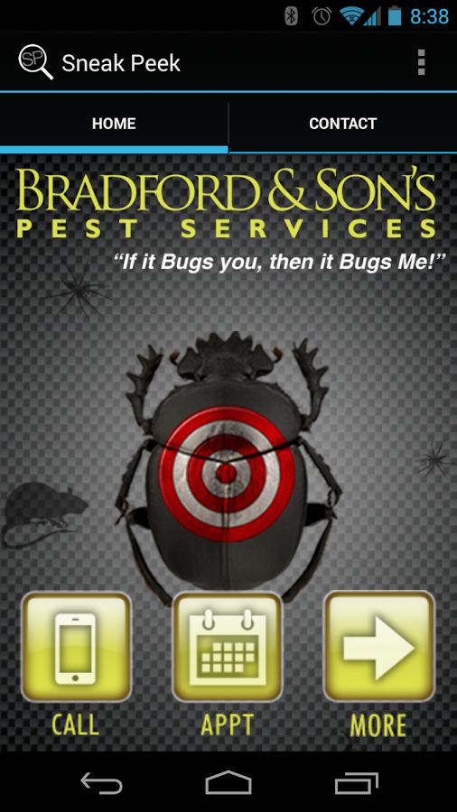 Bradford & Sons Pest Control截图1