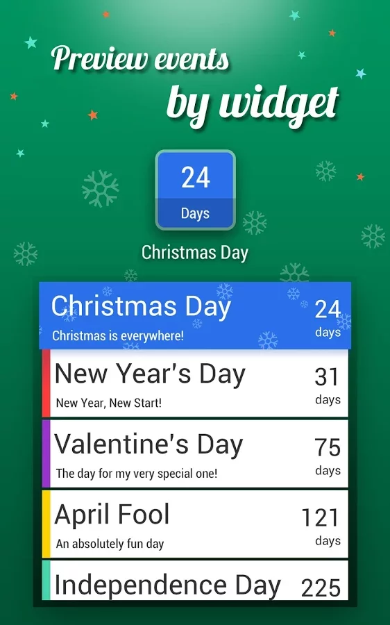 DaysCount - 倒数 圣诞版截图5