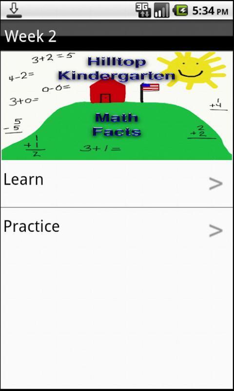 Hilltop Kindergarten Math Fact截图2