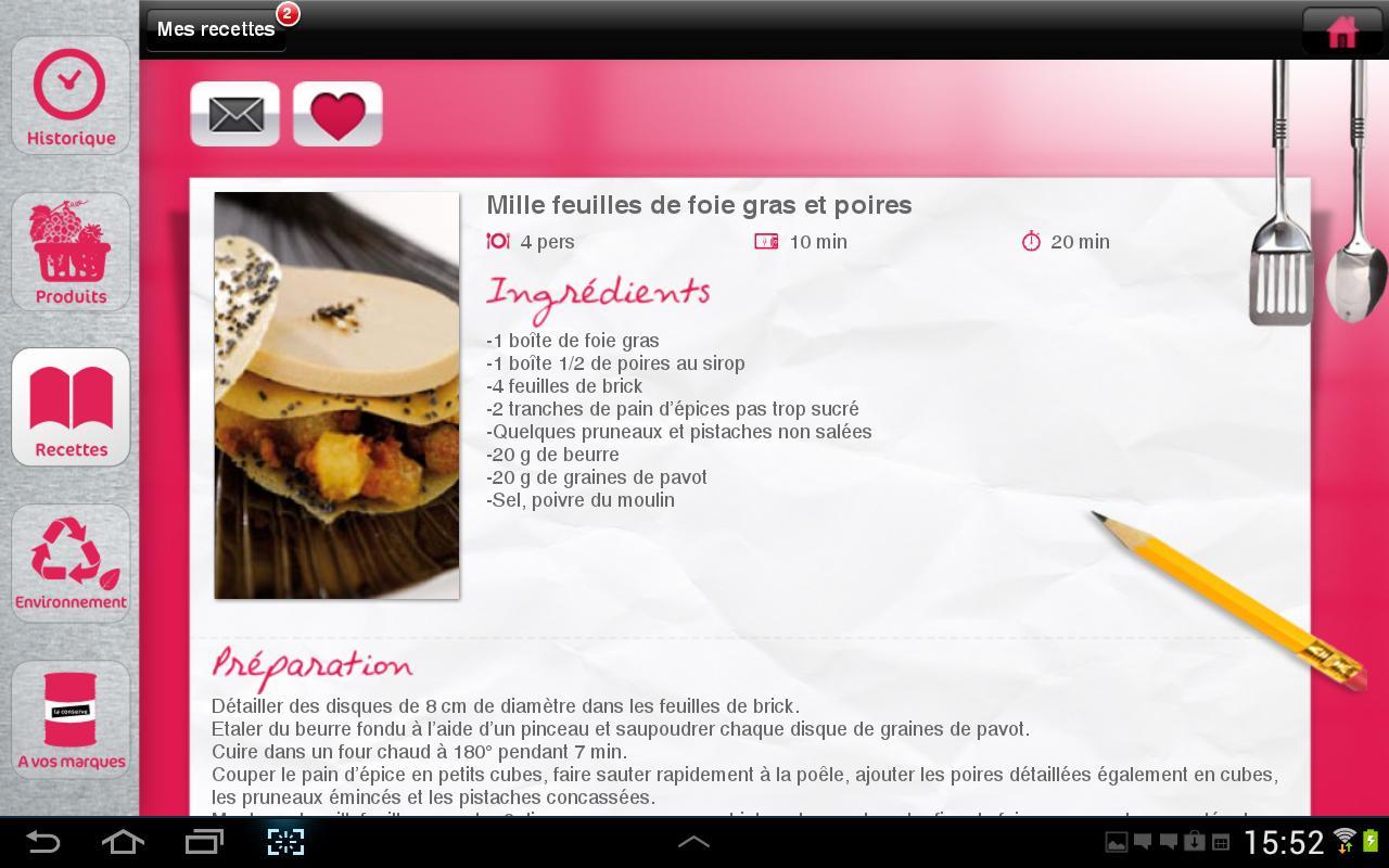 La Conserve : Recettes de cuis截图6