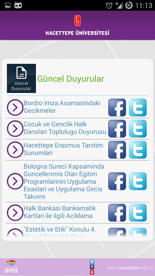 Hacettepe Mobil Kampüs截图2