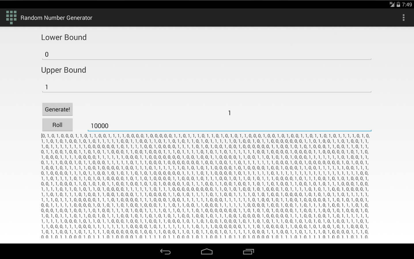 Better Random Number Generator截图4