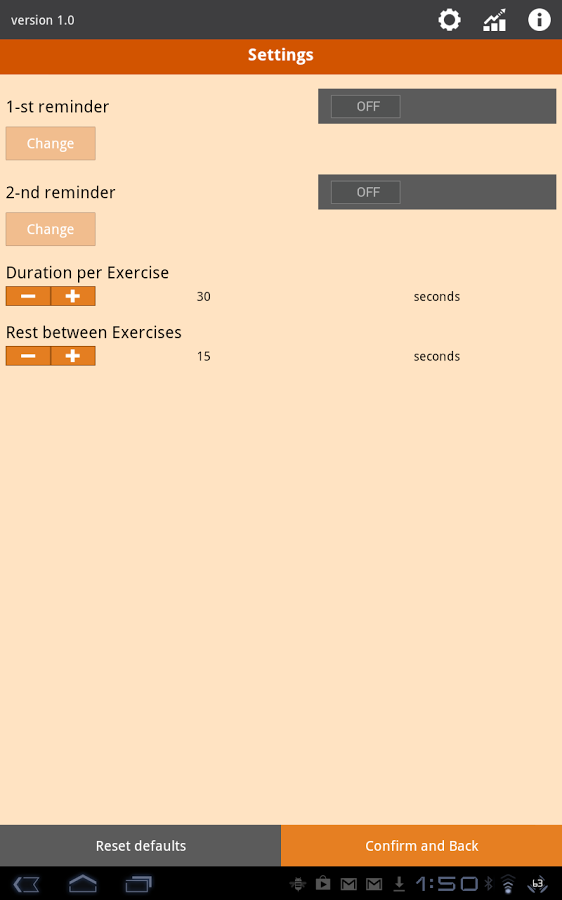 Free Exercise Workout截图2