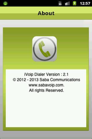 iVoip Dialer - VoIP Softphone截图4