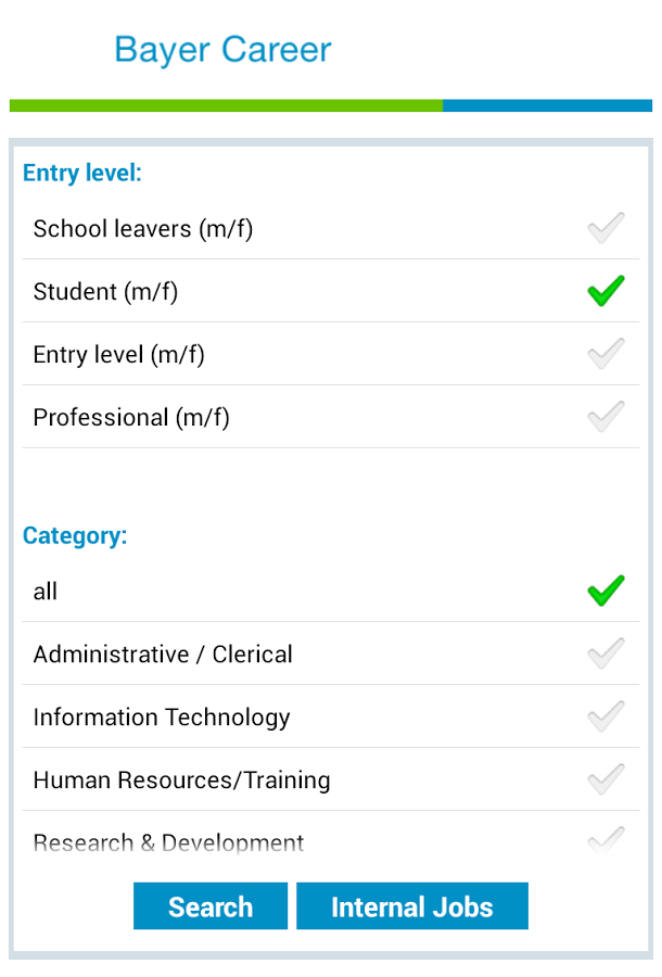 Bayer Karriere截图2