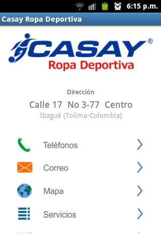 Casay Ropa Deportiva Ibagué截图1