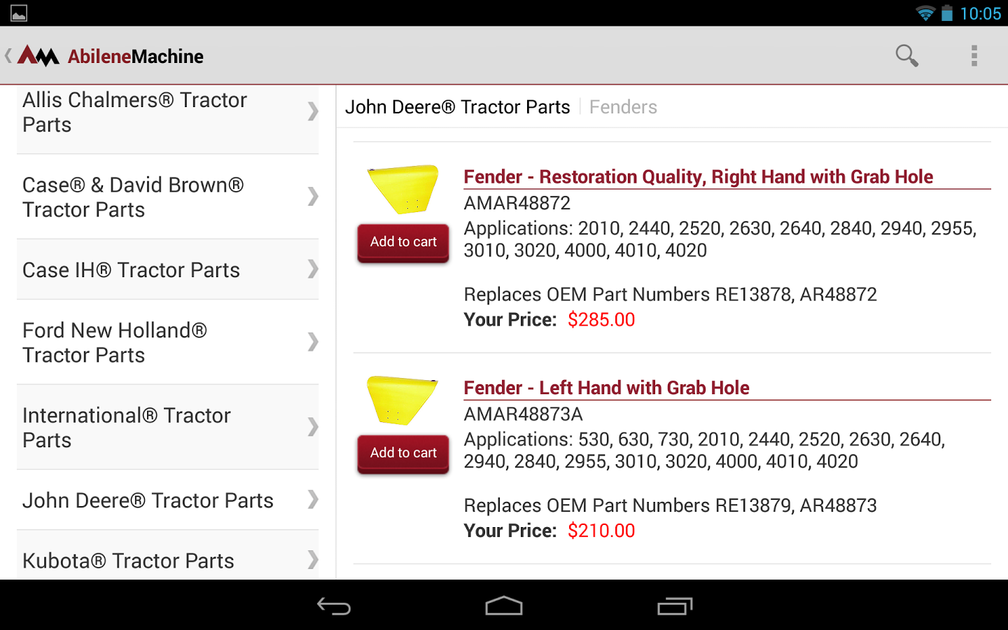 Abilene Machine Parts Catalog截图10