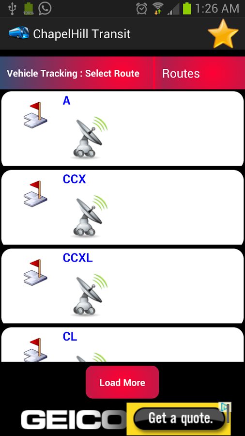 Chapel Hill Transit截图3