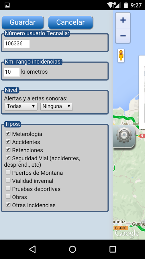 SML Sistema Alertas Tráfico截图5