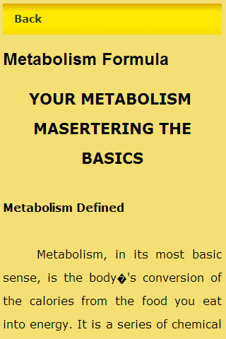 Metabolism Booster That Works截图2