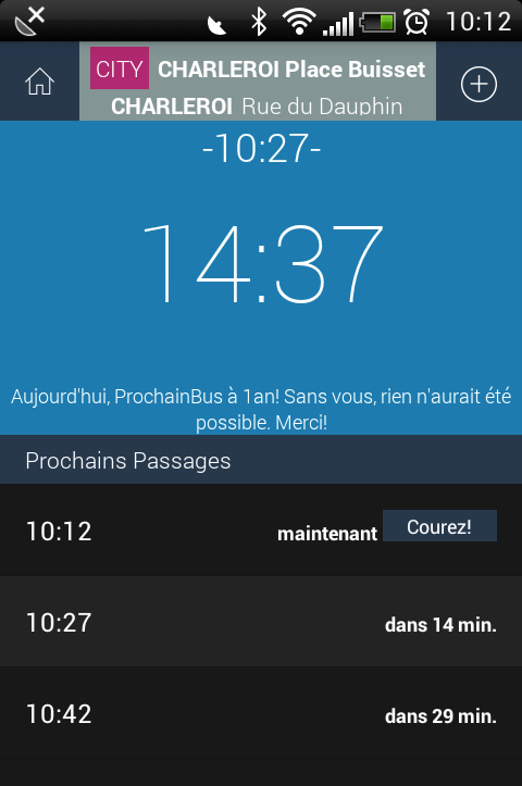 ProchainBus - Horaires bus TEC截图1