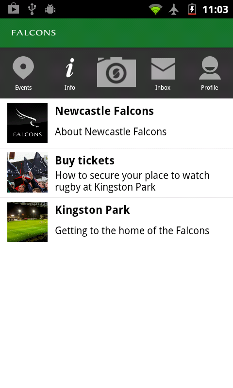 Newcastle Falcons截图2