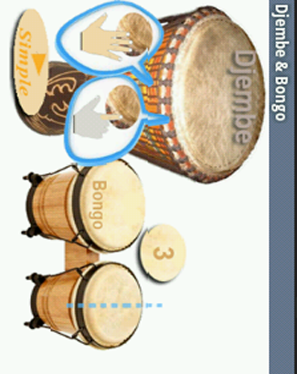 Virtual Djembe & Bongo截图2